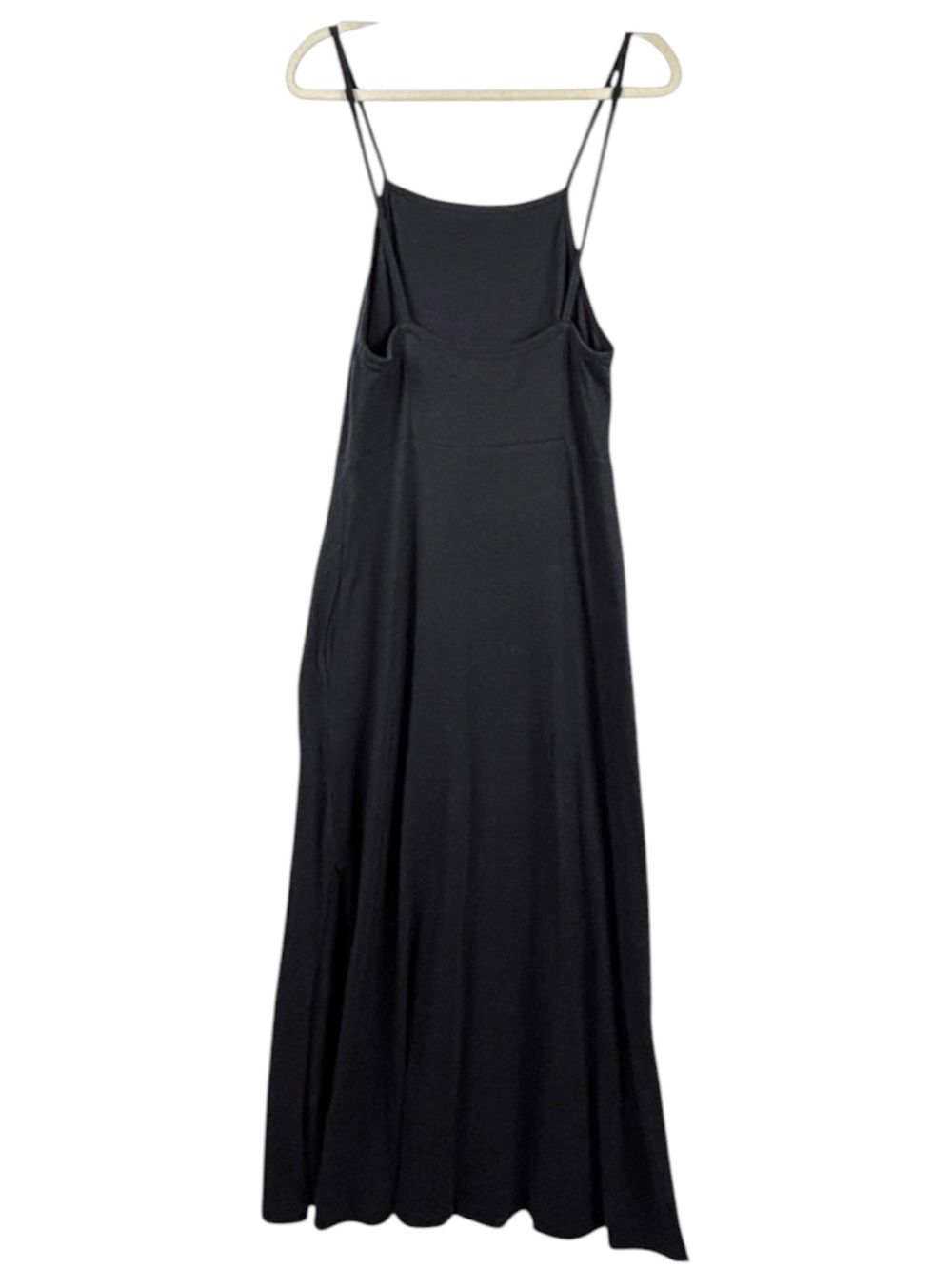 Free People Beach Cotton Maxi Essential Day Dress Black Size M - Picture 4 of 15